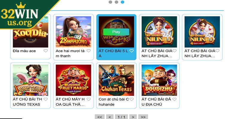 Một số điều về game bài đổi thưởng 32win us