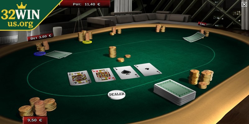 Người chơi cần nắm rõ quy luật cơ bản trong Poker tại 32Win