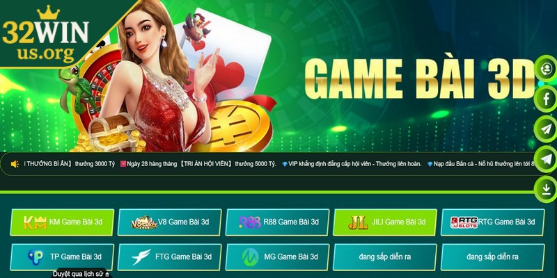 Vì sao nên lựa chọn game bài đổi thưởng 32win
